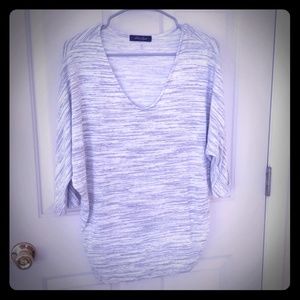 Dolman sleeve knit top